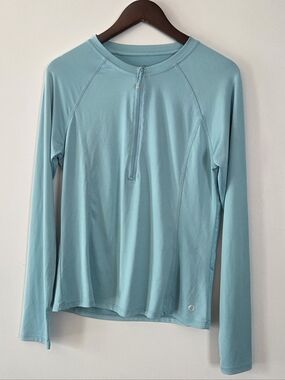 The American Outdoorsman Long Sleeve,Half-Zip Active Top